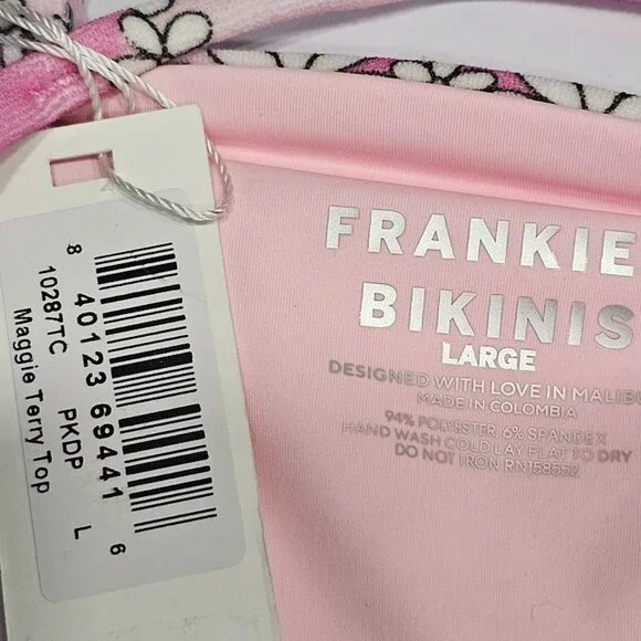 Frankies Maggie Underwire Terry Bikini Top - Picture 7 of 8